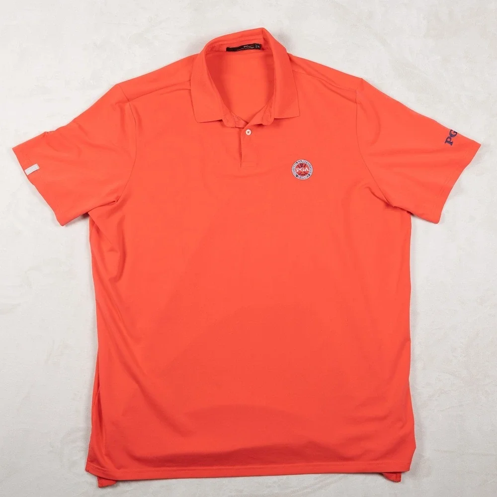 PGA Professional Golfers Shirt Polo Mens 2XL Golf Performance‎ Ralph Lauren